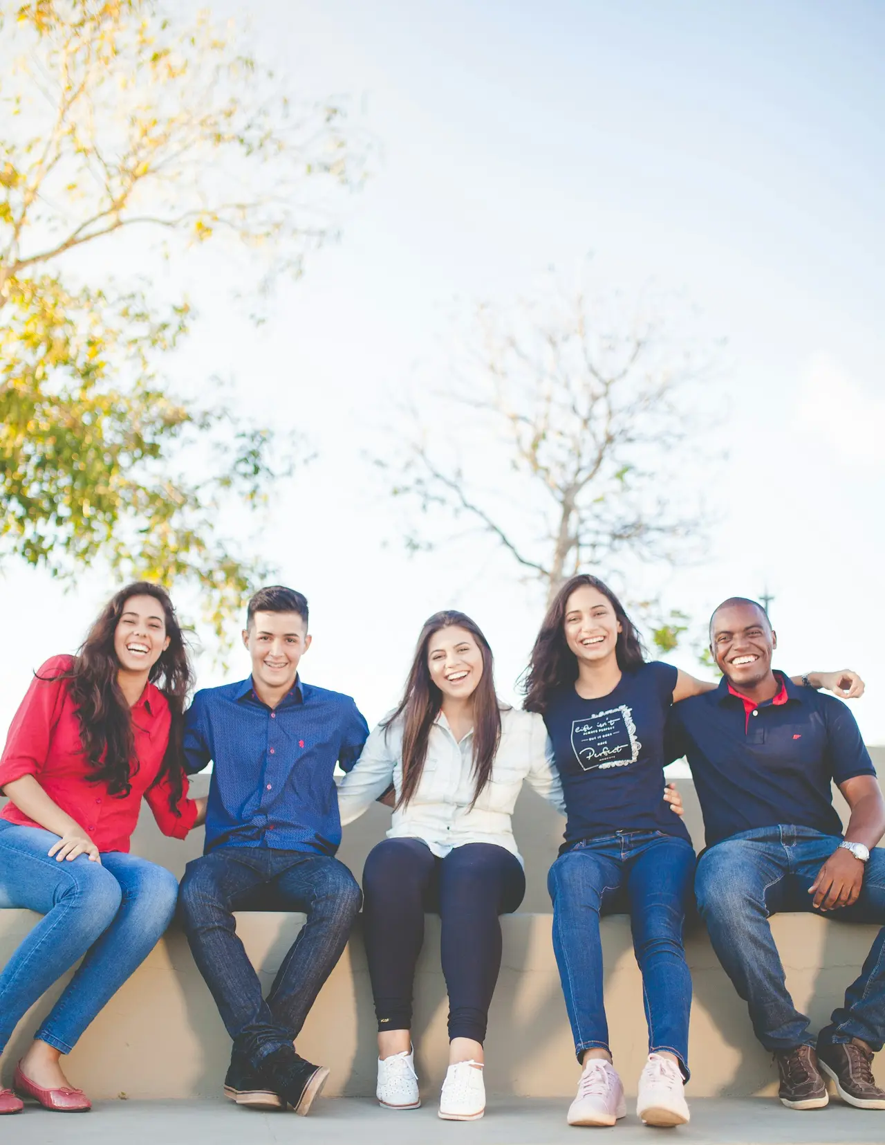 Diverse group in a supportive treatment environment