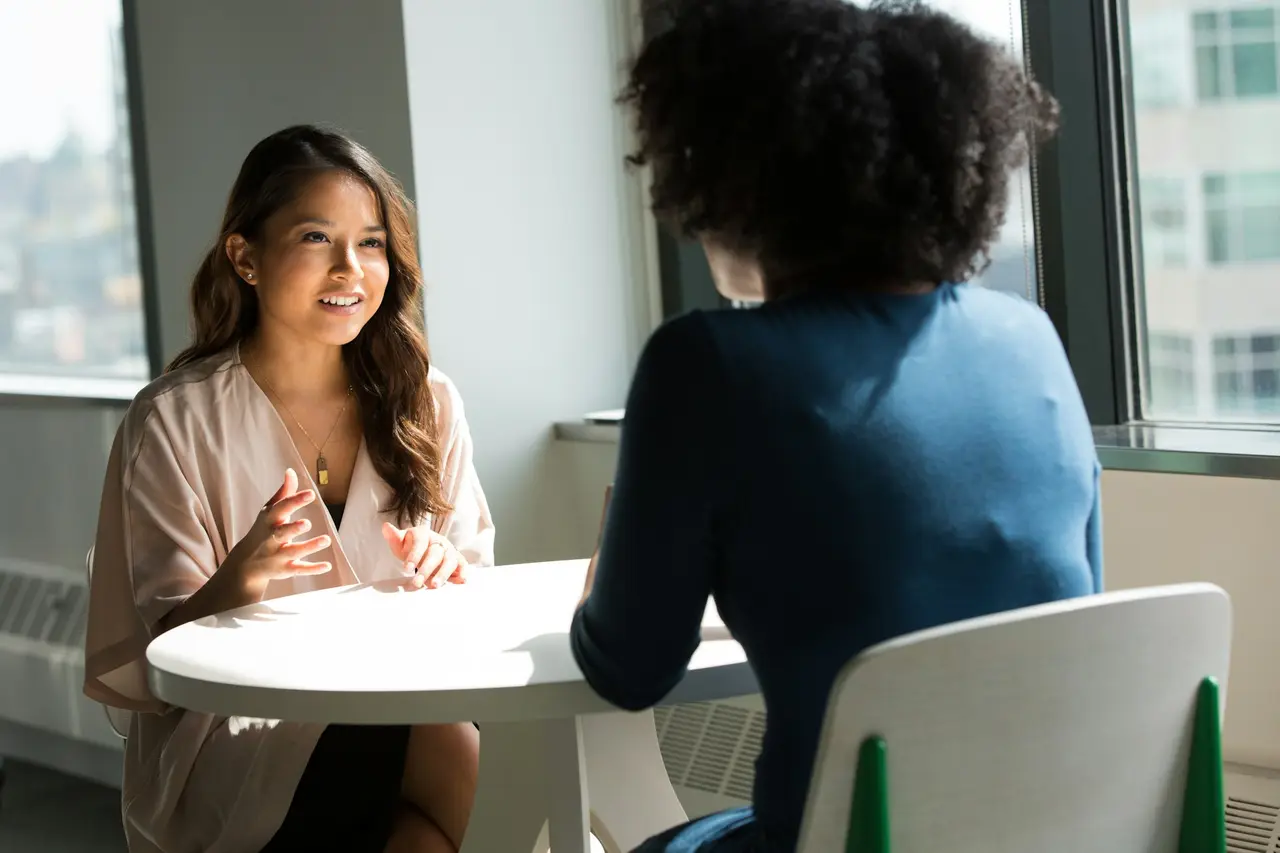Supportive conversation during admissions
